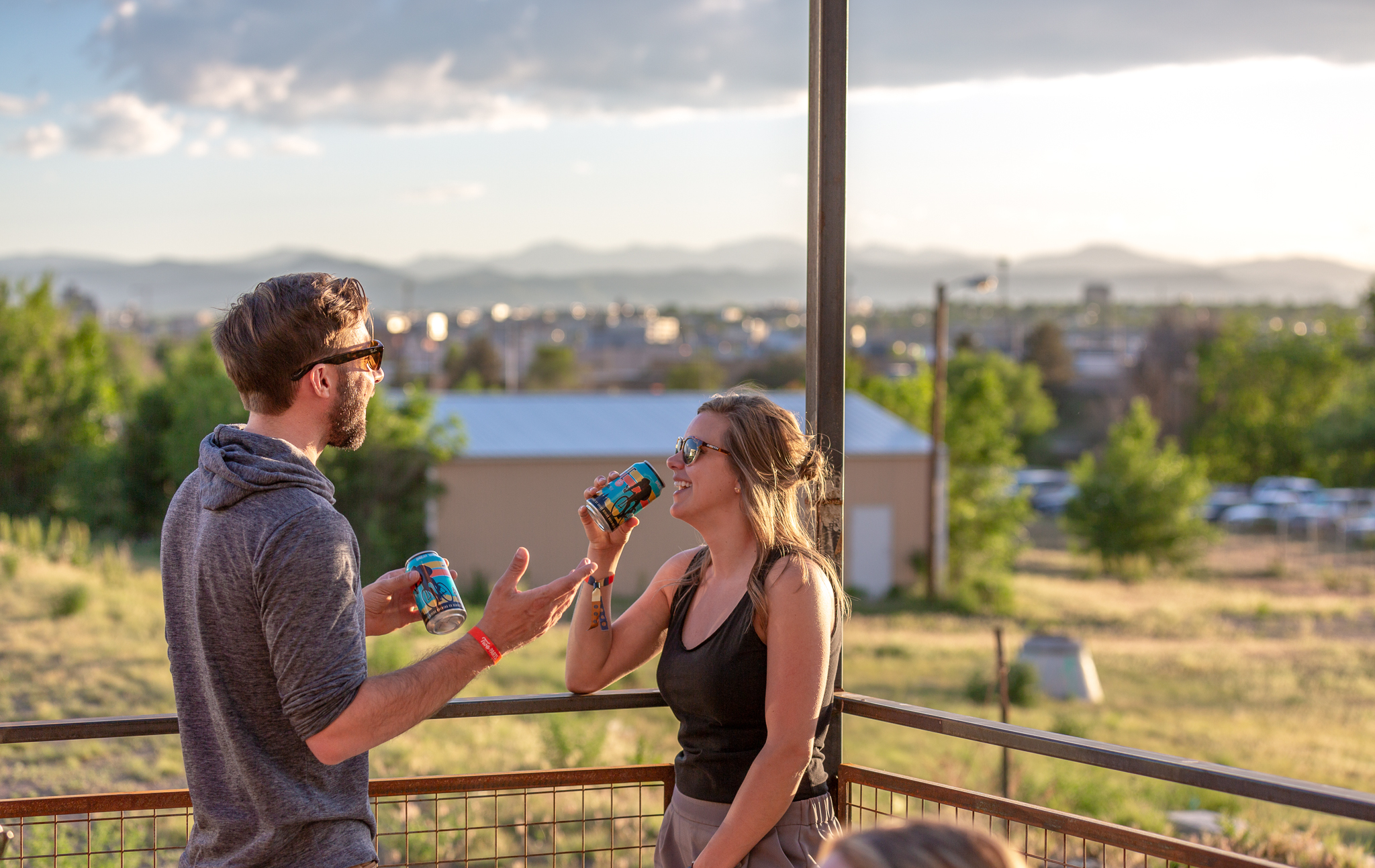 Patio with Rocky Mountain Views
